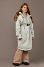 Пальто для девочки GnK Р.Э.Ц. С-763 превью фото